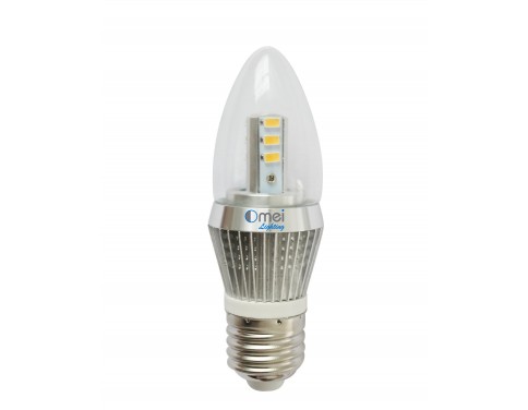 OmaiLighting LED Bulb E26 400 lumen LED edison Light Bulb 5w Natural Daylight 4000k Bullet Top Lamp