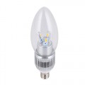 6-Pack Dimmable E12 LED Candelabra Bulbs 4.5w 280lm 35w incandescent replacement Natural Daylight White 4000k light for Chandeier