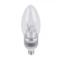 6-Pack Dimmable E12 LED Candelabra Bulbs 4.5w 280lm 35w incandescent replacement Cool White 6000k light for Chandeier