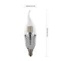 6-Pack Warm White LED Candelabra Bulb Dimmable 6w for 40 - 60w Replacement Candelabra Base E12 Candelabra LED Light Bulbs