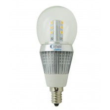 OmaiLighting Chandelier LED Bulb E12 Candelabra Base Light Bulbs 5w Warm White 3000k globe Lamps