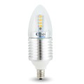 Dimmable 7W E12 LED Candelabra Bulb Chandelier Bulb Candle Bulb 60W Candelabra Bulbs Replacement 580 - 620 Lumens Cool White 5850-6520K