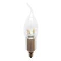 LED Chandelier light bulbs with Candelabra Base led E12 5w 40watt dimmable Pure Daylight White 6000k bulbs