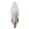 10X NEWEST LEDS Flame Tip LED Candelabra Bulb 110V 350 Lumens E12 Base 5W Cool white Dimmable Chandelier Light bulbs