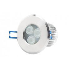 Warm white Waterproof Recessed LED Downlight - 40 Watt Equivalent - 400 Lumens