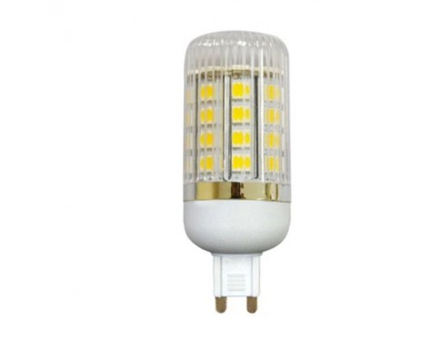 Durable Stripe Plastic Cover Dimmable G9 Base 7W 36 5050 SMD LED Corn Light Bulb 6-Pcak