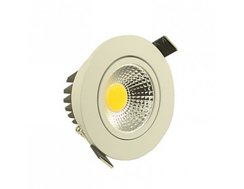 5 W 1 COB 500-550 LM Warm White/Cool White Dimmable Ceiling Lights AC 110-130 V