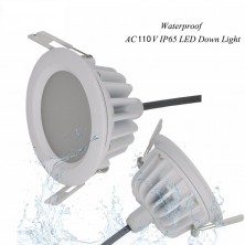 dimmable led downlight ac110v ip65 waterproof led ceiling spot light