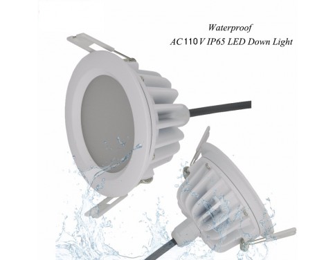 dimmable led downlight ac110v ip65 waterproof led ceiling spot light