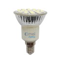 E14 5050 SMD 24-LED Cool White 130-150LM 3w Light Bulb 