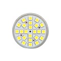 4-Pack Brightest SMD LED Gu10 Bulbs 24p 5050 Spotlight Gu10 Pack Warm White Wide Angle [Energy Class A]