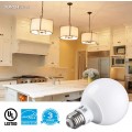 G25 LED Globe Light Bulbs, 60W Equivalent, Dimmable, 2700K Soft White, 6W Vanity Light Bulb, UL-Listed, E26 Base, Pack of 6