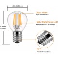2-Pack 4-Watt (40-Watt Equivalent) S11/G45 E17 Base Edison Not Dimmable LED Light Bulb in Warm White 2700K