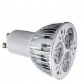 1pc 9 W LED Spotlight 600 lm GU10 3 LED Beads High Power LED Decorative Warm White Cold White 85-265 V / 1 pc / RoHS