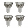OmaiLighting High Power 6w gu10 led bulbs cool white 6000k 2*3w 400lm Spot light Pack of 4