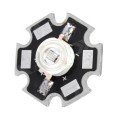 JR-460-B 55lm 3W 460nm LED Blue Light Soldering Bulb Plate - Black