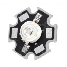 JR-460-B 55lm 3W 460nm LED Blue Light Soldering Bulb Plate - Black