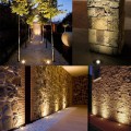 6-pack Outdoor Landscape Lights, 6W LED In Ground Well Lights, 12V 24V 3000K Warm White, IP67 Waterproof Low Voltage Landscaping Spotlight for Driveway Deck Step Yard Fence Garden Pathway