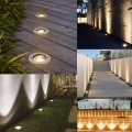 Landscape Lights LED Pathway Lights 2W Low Voltage Landscape Lights Warm White Outdoor spotlights for Garden,Yard,Patio,Step, Deck(6 Pack)