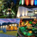 OmaiLighting Landscape Lights Outdoor,Color Change Led Stage Landscape Lighting,RGB Bluetooth Smart Floodlights APP Control,16 Million Colors Spotlight Flood Lamp for Garden Yard Tree Decoration