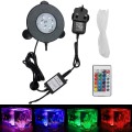 LED Lighting Aquarium Air Stone, 3W Submersible Fish Tank Bubble Stone, RGB Color Changing Underwater Air Pump Stones