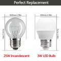 LED Bulbs 25 Watt Equivalent Incandescent Bulb, 3W G4 E26 LED Light Bulbs,Warm White 2700K Energy Saving Light Bulbs, LED Lights for Home