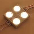 16-Feet String of 25 Water-Resistant High Output LED Modules, Each with 4xSMD2835, 12-Volt, Warm White