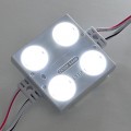 16-Feet String of 25 Water-Resistant High Output LED Modules, Each with 4xSMD2835, 12-Volt, White