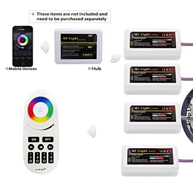 Multi-Zone RGB ColorPlus Pro (Remote Control-4 Zones)