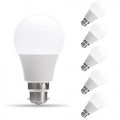 6-Pack 9W A60 B22 LED Bulbs, 60W Incandescent Bulbs Equivalent, Warm White, 2700K,810lm, Bayonet LED Light Bulbs [Energy Class A+] [Energy Class A+]