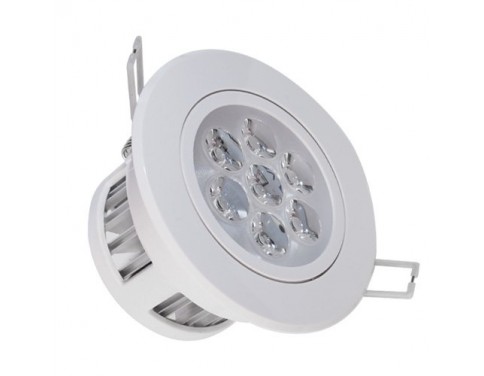 2-Pack LED Energy Saving Flush-fitting Ceiling Light 7W 85-265V Cool White + led driver