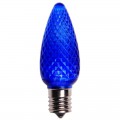 C9 LED Christmas Lamp Dimmable Blue LED Replacement Lamps, Pack of 25