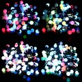 LED String Light 8W 100-LED RGB Light Ball-Shaped(AC220V/10m/AU Plug)