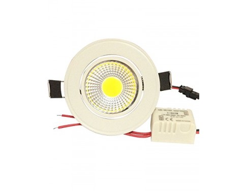 7w COB LED Downlight OMaiLighting Warm White Lamp LED COB Ceiling Lamp Bulbs Spot light 600 lumen AC85-245V