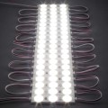 200 PCS DC12V White 6500K Injection 3 LED Module 1.32 W Waterproof Decorative Back Light for Letter Sign Advertising Signs with Tape Adhesive Backside