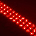 200 PCS DC12V White 6500K Injection 3 LED Module 1.32 W Waterproof Decorative Back Light for Letter Sign Advertising Signs with Tape Adhesive Backside