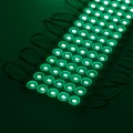 OmaiLighting 200pcs 1.2 W Injection 5 LED Module DC24V Green Waterproof led Light Strip for Letter Sign Advertising Signs with Tape Adhesive Backside