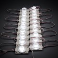 20PCS 12V LED Module with Lens for Light Box 2.0W 6500K White 160-200LM IP65 with Tape Adhesive Back