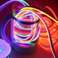 16.4ft Dimmable White 10*23mm led Light Strip Flexible Silicone LED Neon Rope Lights DC12V IP67 for DIY Indoor & Outdoor Sign Letters Kichen Clubs Shopping malls Holiday Event