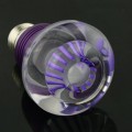 E27 Crystal Glass Umbrella 16 Color Change RGB 3w LED Light Bulb Lamp W/remote Control