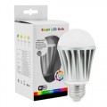 New Wifi Bluetooth Controlled LED Color Smart Light Bulb 7W E27 RGBW Lamp