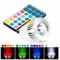 MR16/1LED/5W/BP/12V/RGB LED 12-volt 5-watt GU5.3 Based RGB MR16 Lamp