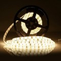 SMD5630 LED Strip, 16.4Ft, 300LEDs Warm White 3000K, DC12V Waterproof IP65, 25LM/LED, 2 Times Brightness Than SMD5050 LED Light Strip, LED Strip Light