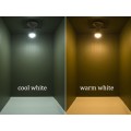 7W LED Security PIR Motion Sensor Light Bulb Warm Cool White B22 Bayonet