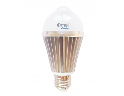 8 W E26 E27 Warm White LED Motion Sensor Light Bulb LED Motion Bulb Motion Activated Light