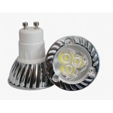 4W GU10 Super Bright LED Light Bulbs - Warm White - 3000k 35W Equivalent