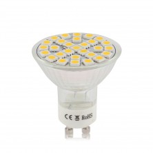 Brightest SMD LED Gu10 Bulbs 29p 5050 Spotlight 4 Pieces Gu10 Pack Pure White Wide Angle