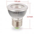 LED COB Flood Bulb 4000k Natural White Dimmable 90 Degree 60w 50-Watt Equivalent E26 Medium Base Super Bright 5W LED Par16 Spotlight Par16 Halogen Bulb