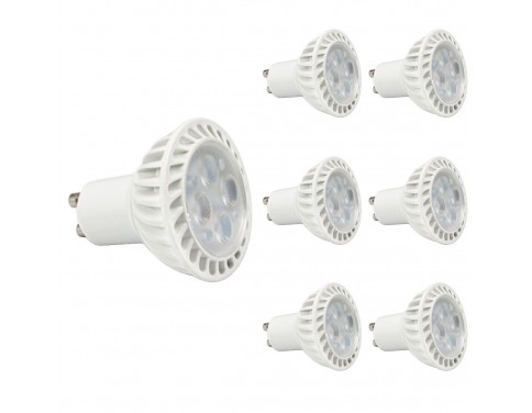 OmaiLighting CREE 6 watts LED Gu10 Bulbs Dimmable 110v Recessed Reflector Lighting Fixture Bulb