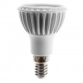 Dimmable E14 5W COB 450-480LM 6000K Cool White Light LED Spot Bulb